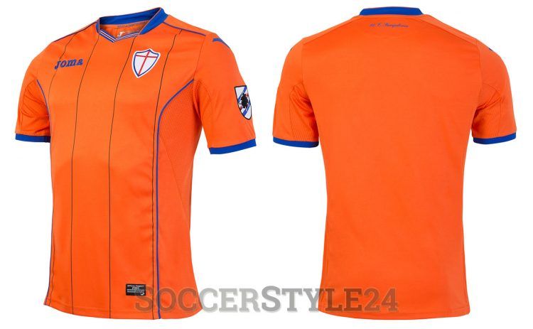 Maglia portiere Sampdoria 2016-2017 arancione