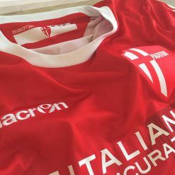 La seconda maglia del Padova Calcio 2016-17 rossa