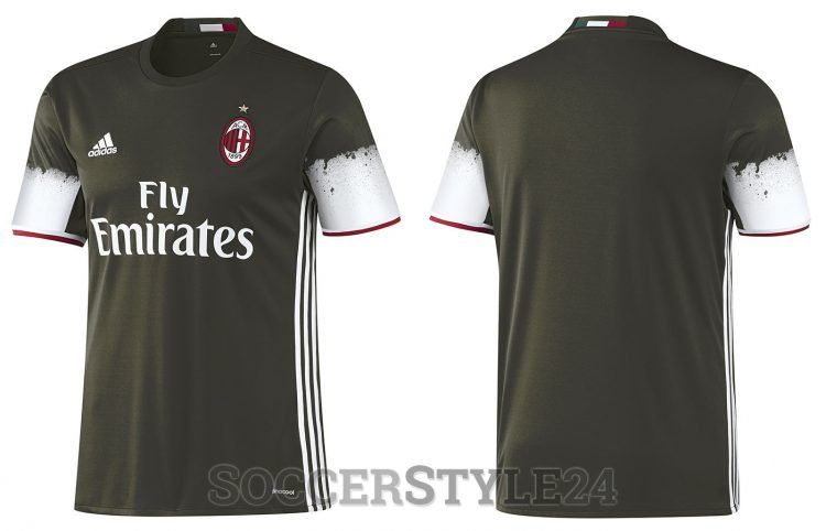 Terza maglia Milan 2016-2017