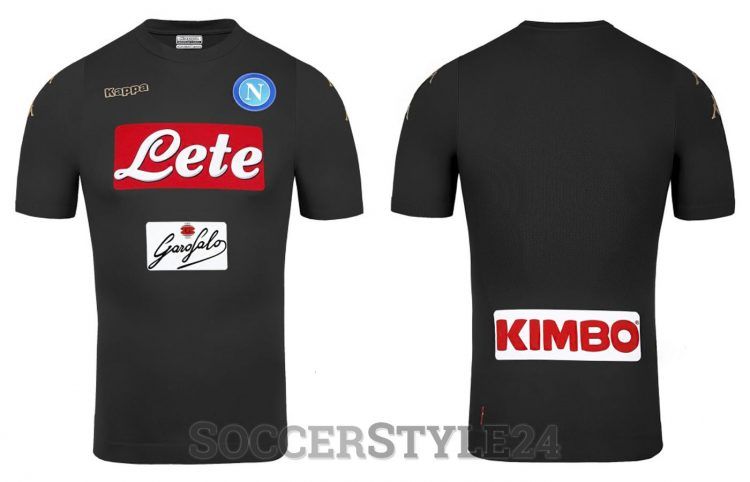 Terza maglia Napoli 2016-2017 nera