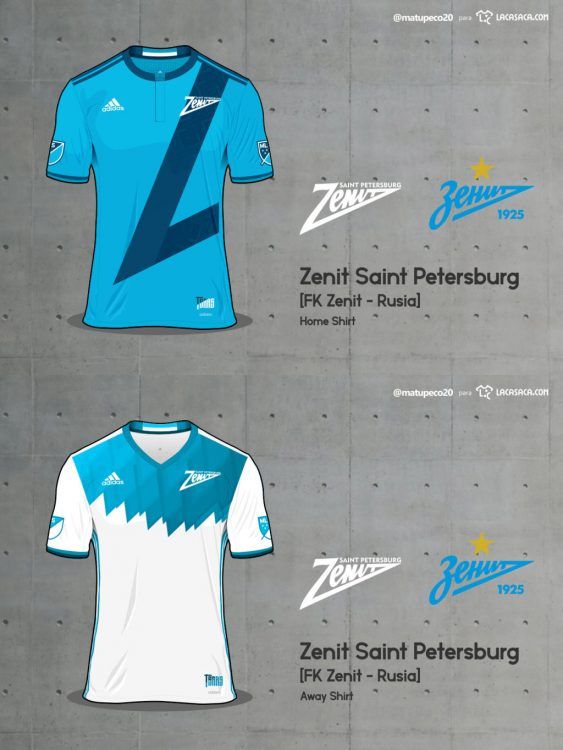 Zenit Saint Petersburg Home Away