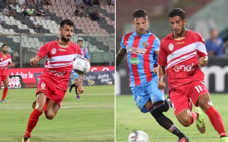 Seconda maglia Akragas 2016-17 rossa