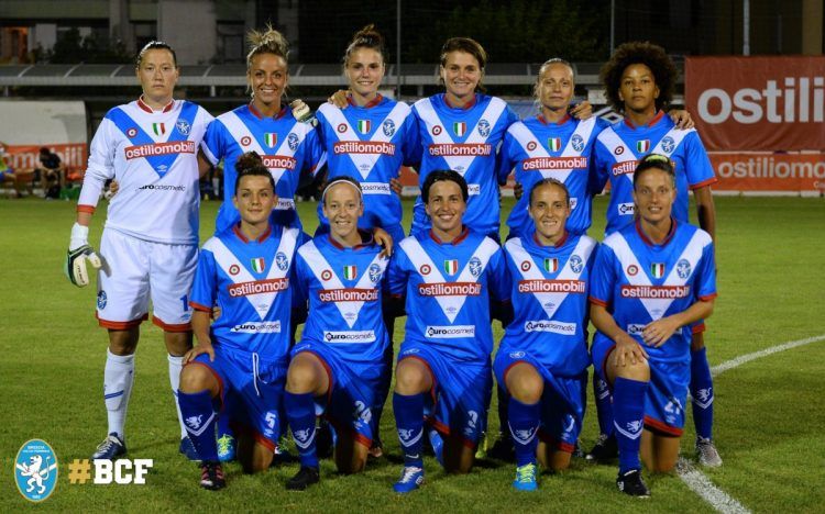 Formazione Brescia Femminile, kit home 2016-17