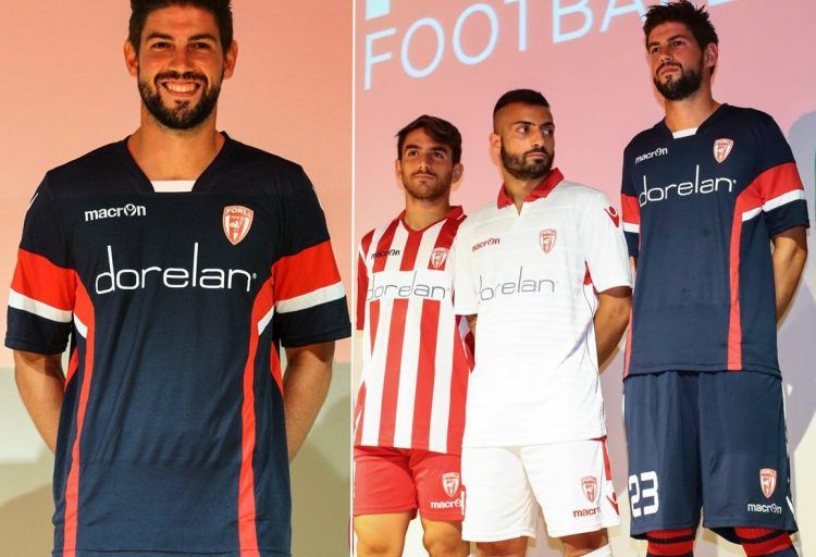 Terza maglia Forlì 2016-17 blu