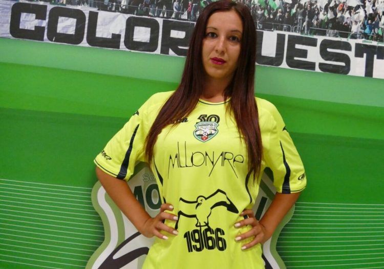 Monopoli terza maglia 2016-17 gialla