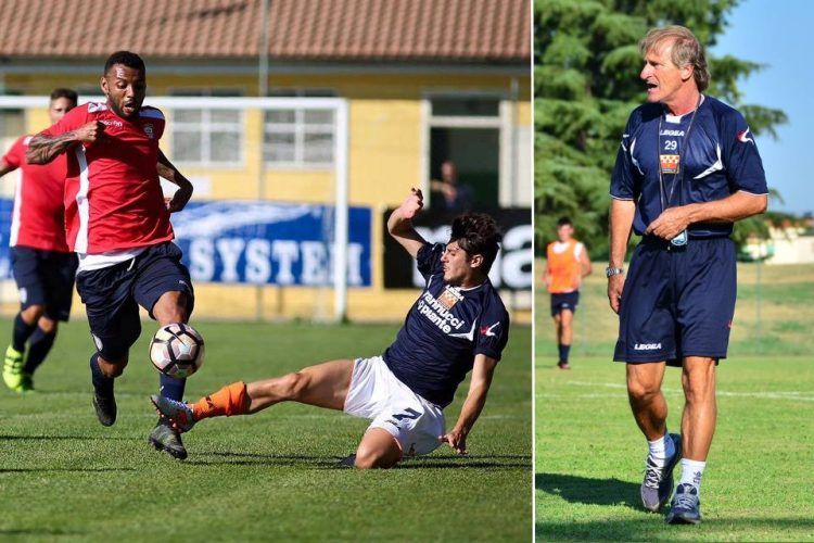 Seconda maglia Pistoiese 2015-16 blu