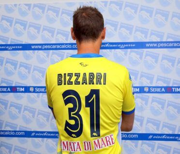 Maglia Bizzarri Pescara away 2016-17