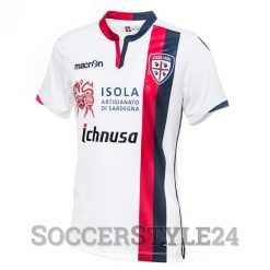 Seconda maglia Cagliari 2016-17 bianca