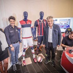 Vrenna e Bonaccio, presentazione maglie Crotone