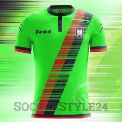 Crotone terza maglia verde fluo 2016-17