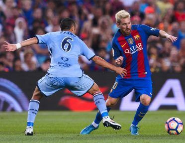 Eramo contro Messi, Barcellona Sampdoria