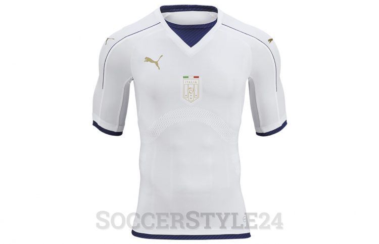 Seconda maglia Italia 2016-2017 Puma