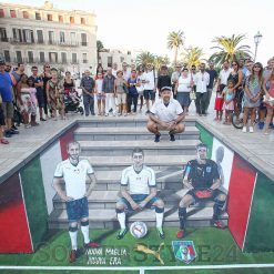 Murales 3D maglia Italia away 2016-17