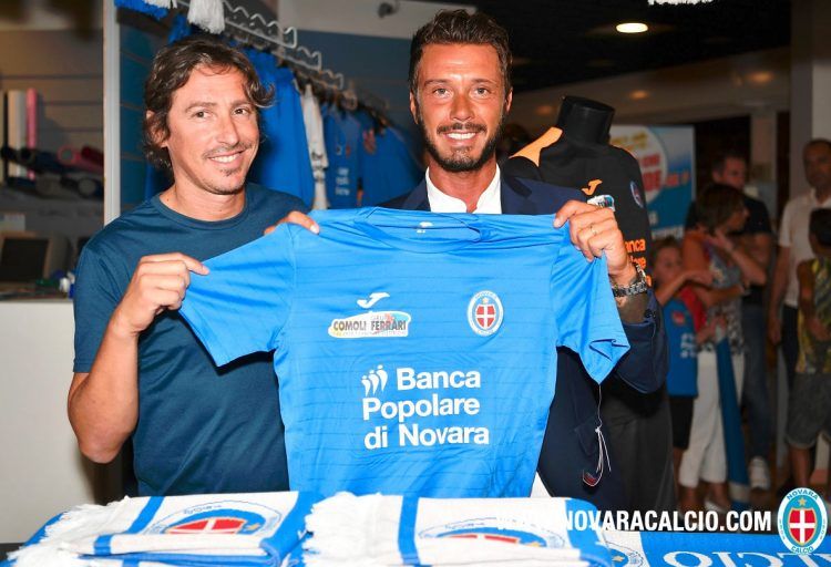 Maglia Novara 2016-2017 azzurra
