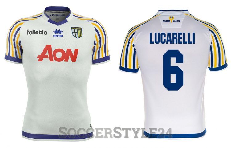 Terza maglia Parma 2016-2017 vintage