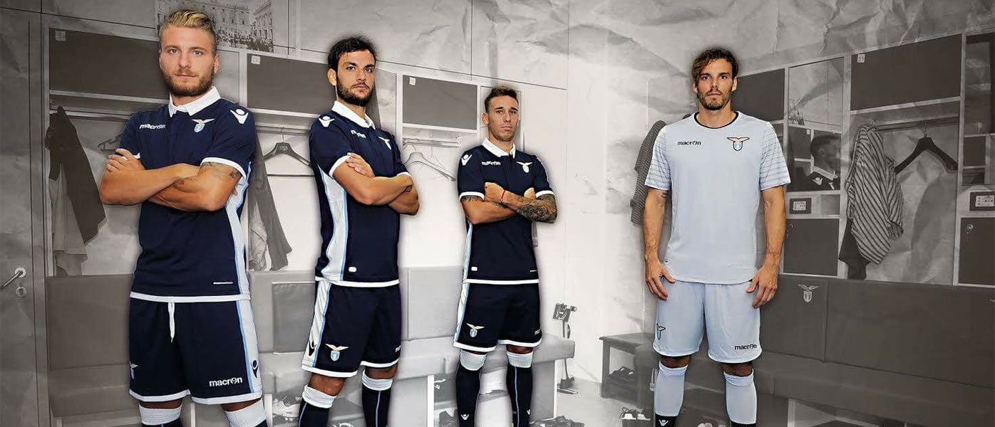 Presentazione seconda maglia Lazio 2016-17