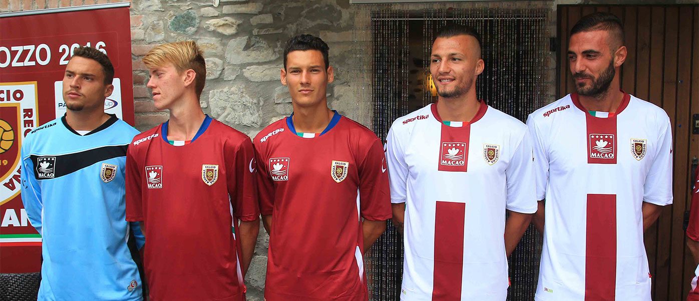 Presentazione maglie Reggiana 2016-17
