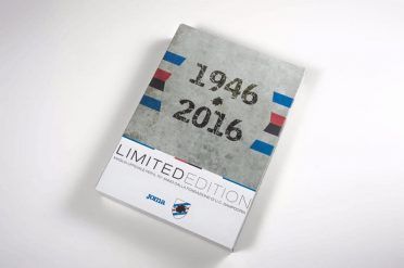 1946-2016 box maglia Sampdoria 70 anni
