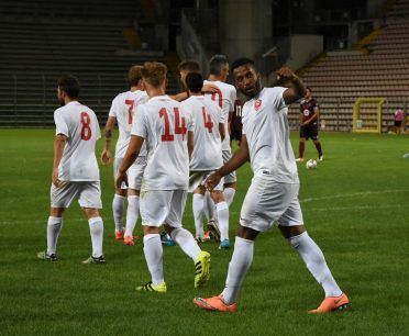 Divisa away Triestina 2016-17 bianca