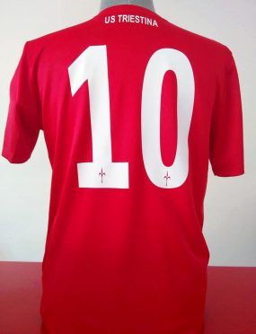 Triestina maglia 2016-17 numero 10