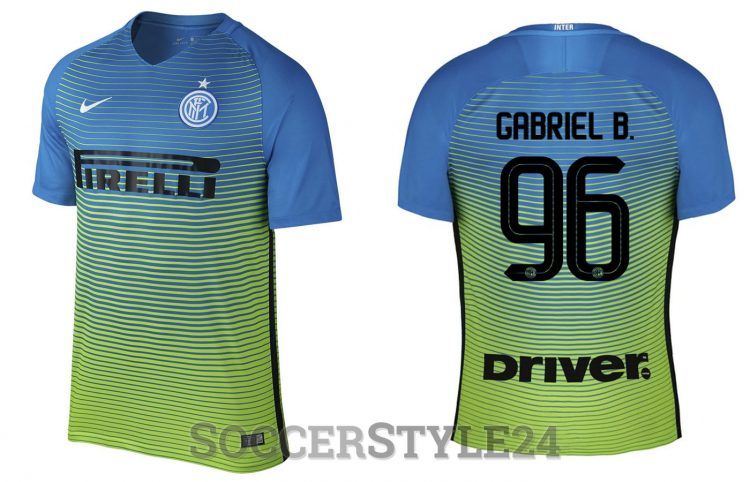 Terza maglia Inter 2016-2017 Nike