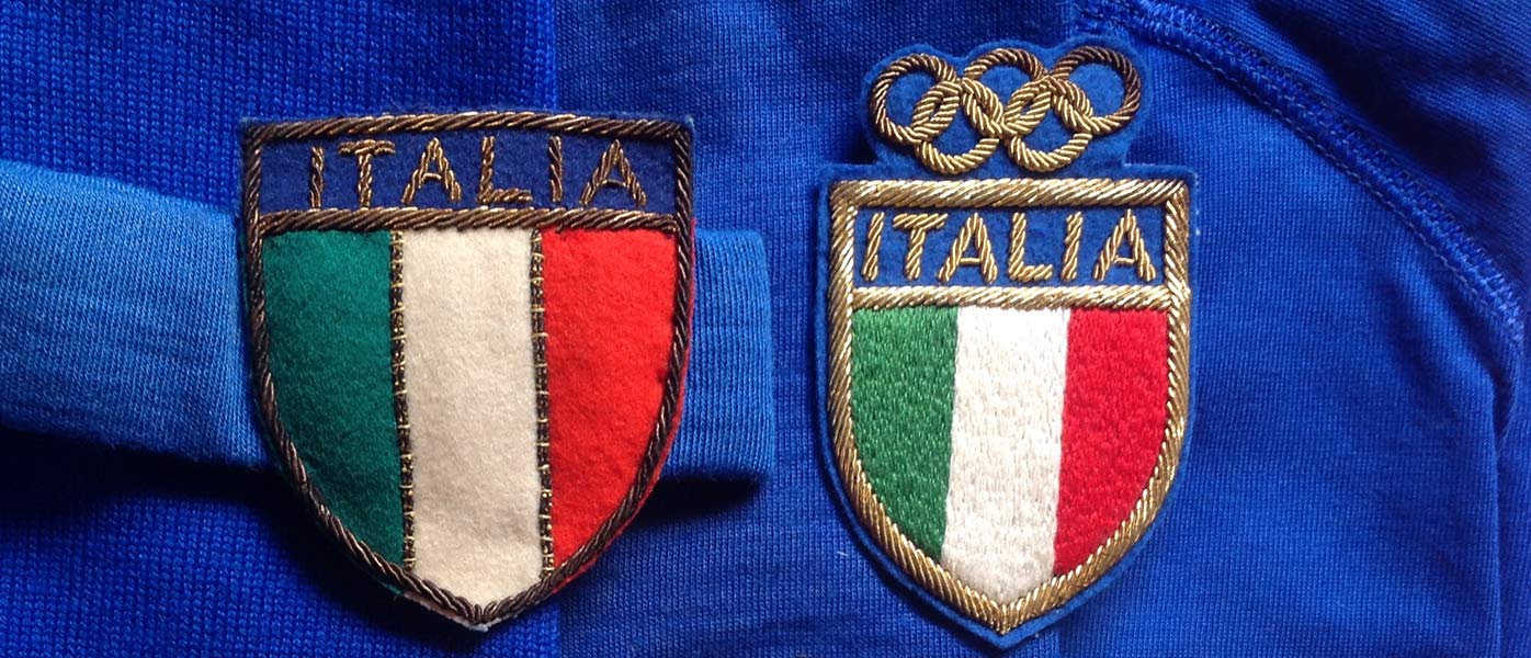 Stemma tricolore maglia Italia