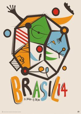 Poster Mondiali Brasile 2014