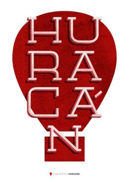 Huracan Poster Lawerta