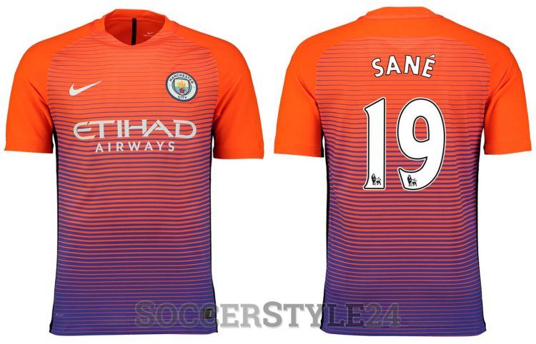 Terza maglia Manchester City 2016-2017