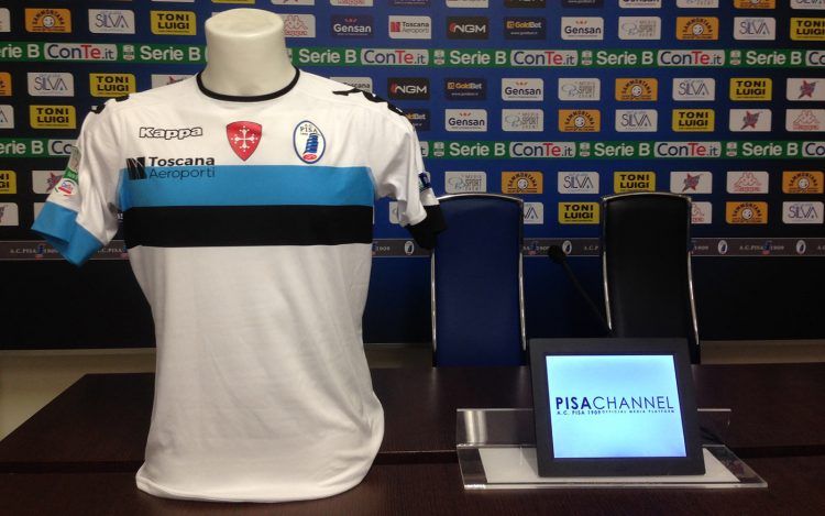 Seconda maglia Pisa 2016-2017