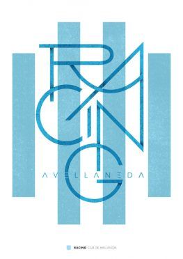 Racing Avellaneda Poster Lawerta