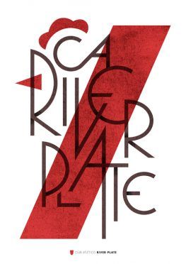 River Plate Poster Lawerta