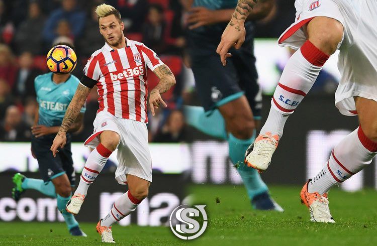 Marko Arnautovic (Stoke City) - Puma EvoSpeed 1.5