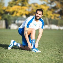 Cesc Fabregas indossa le evoTouch bianco-blu