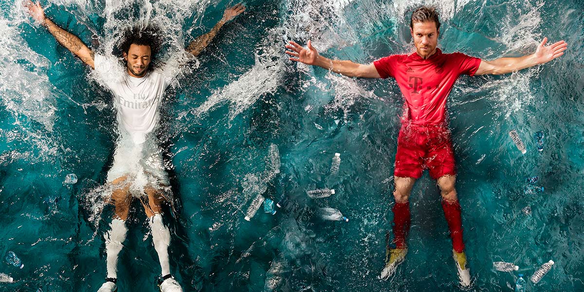 Maglie adidas ecologiche Real e Bayern 2016-17