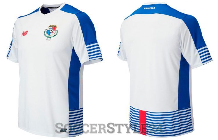 Seconda maglia Panama 2017-18 bianca