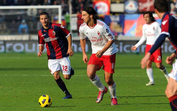 Bologna-Milan 2010-2011 Ibrahimovic
