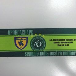 Fascia capitano ChievoVerona in ricordo della Chapecoense