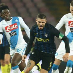 Mauro Icardi in Napoli Inter