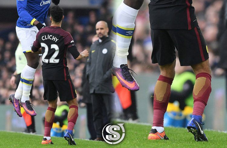 Gaël Clichy (Manchester City) - Nike Tiempo Legend SX Magista Obra II DX