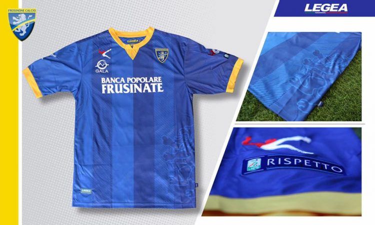 Seconda maglia Frosinone 2016-17