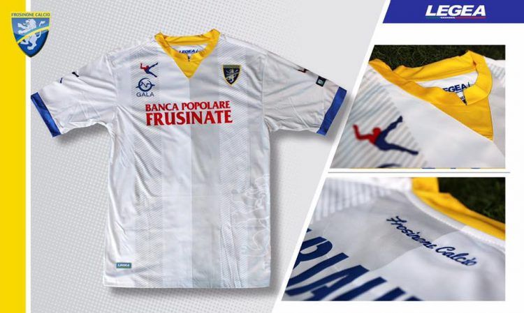 Terza maglia Frosinone 2016-17 bianca