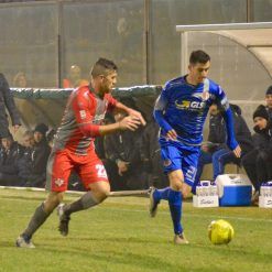 Maglia blu e grigia Alessandria 105 anni