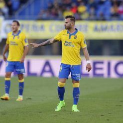 La divisa del Las Palmas di Acerbis
