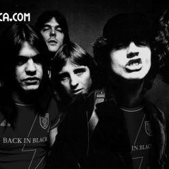 AC/DC rock football kit