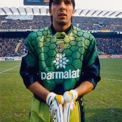 Buffon maglia 1997-98 verde nido d'ape