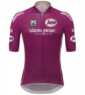 Maglia ciclamino Giro d'Italia 2017