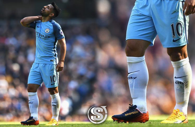 Aguero (Manchester City) - Puma EvoSpeed 17