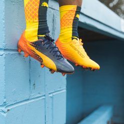 Le scarpe Puma evoSpeed SL Tricks blu-arancione