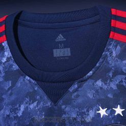 Colletto girocollo Ajax 2017-18 away